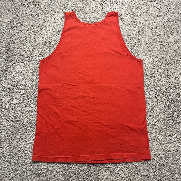 Stussy Vintage Red Tank Top Size Graphic Logo Skate Size Medium - Picture 3 of 6